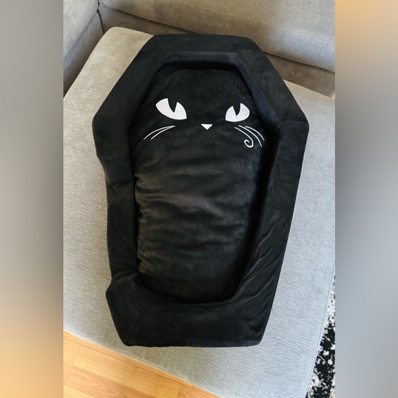 Dolls Kill x Emily the Strange Other - Dolls Kill x Emily the Strange Black Cat/Small Dog Coffin Bed ~20” x ~30” x ~7”